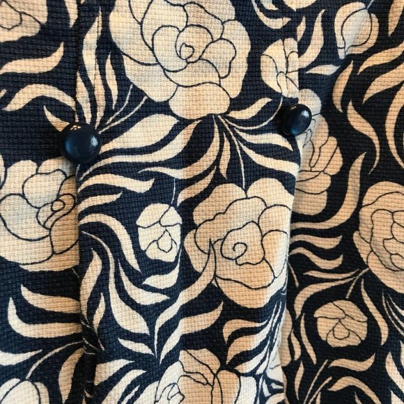 Janie And Jack Parisian Chic Blue White Jacket 2-3T - Picture 4 of 6